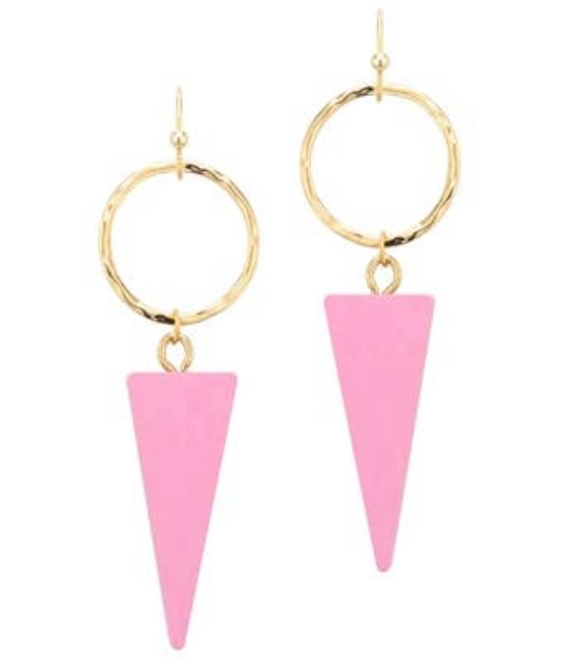Lost In A Triangle Earrings