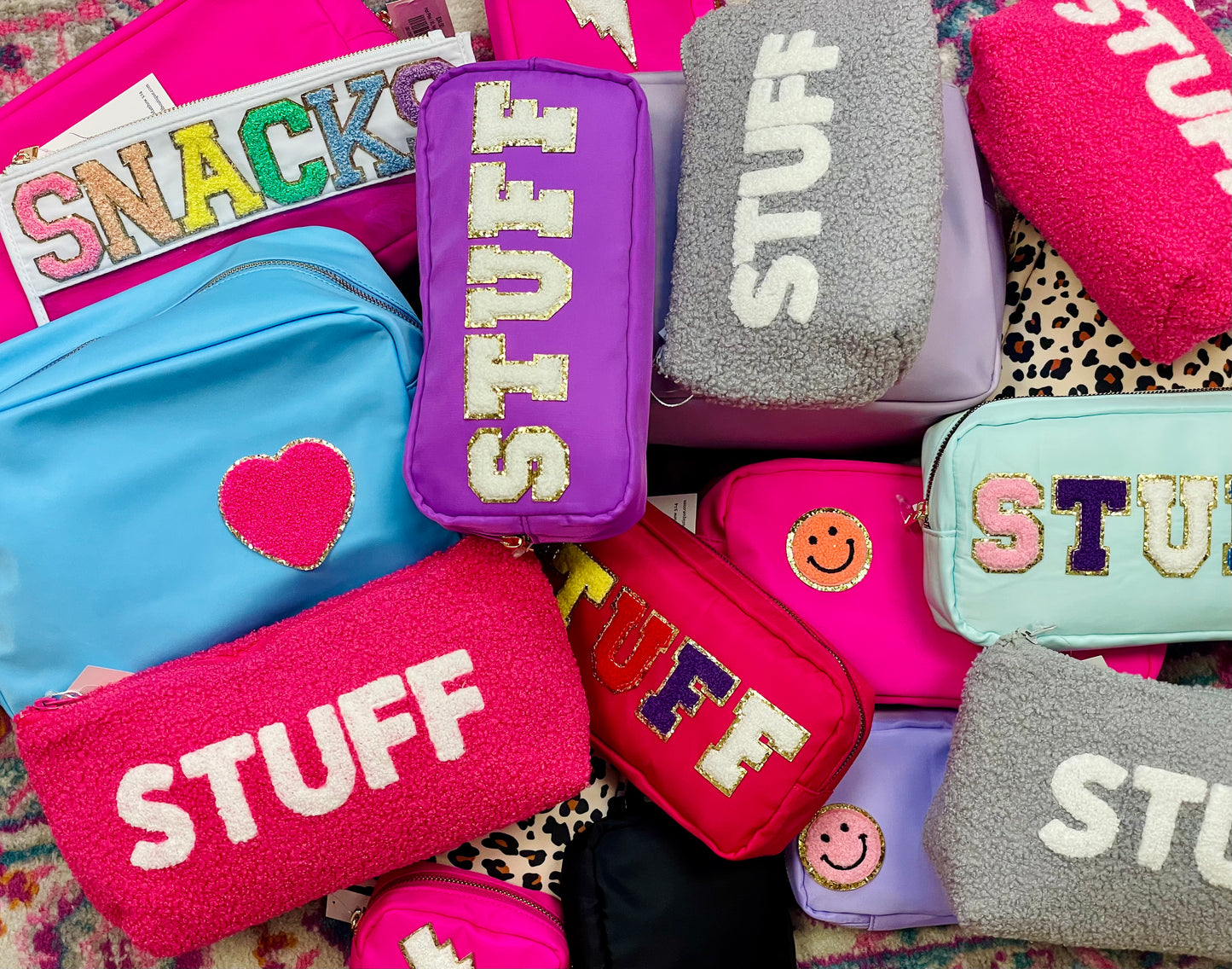 Fun Cosmetic & Stash Bags