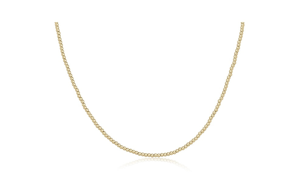 15” Choker Classic Gold 2.5mm Gold