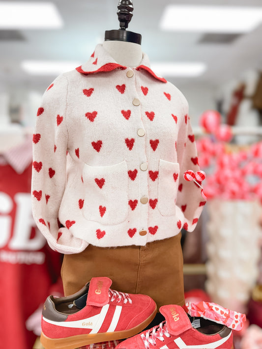 All My Love Collar Cardigan Sweater