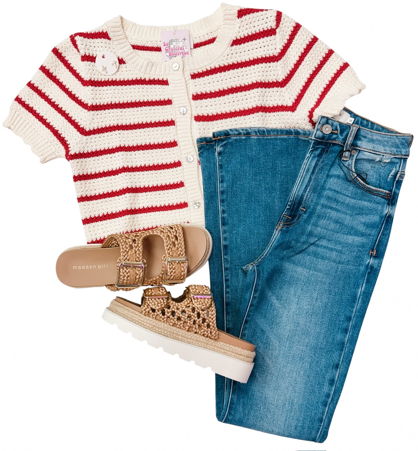 Strawberry Shortcake Short Sleeve Sweater