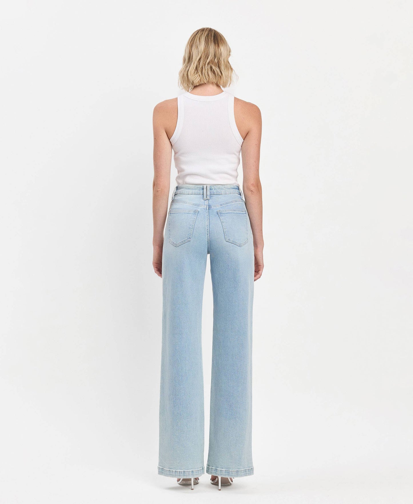 Optimistic HR Wide Leg Denim