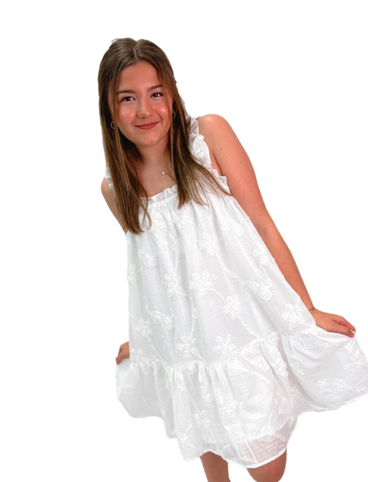 Daisy White Dress