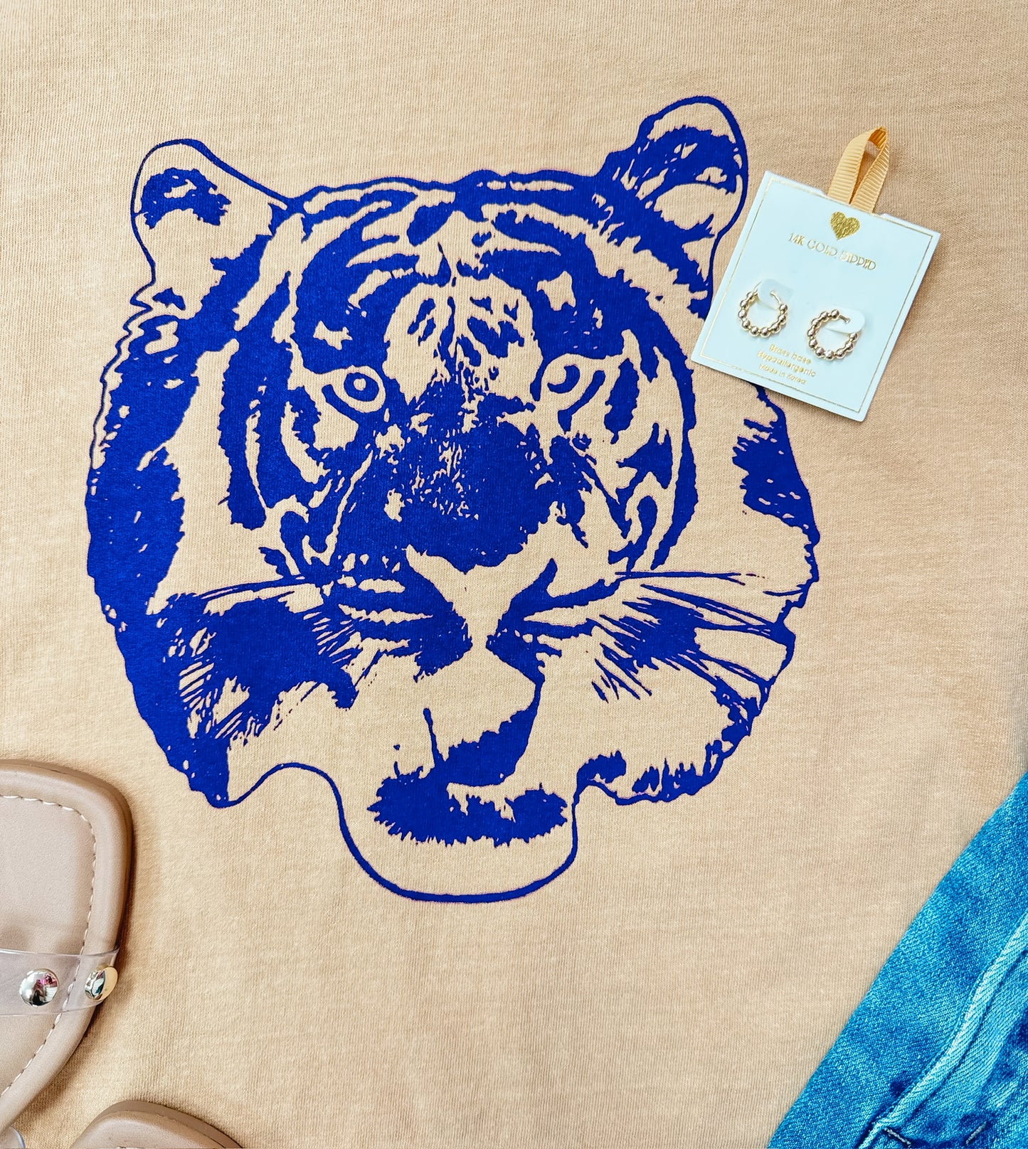 Stated Tiger Face Fadded Mustard Tank