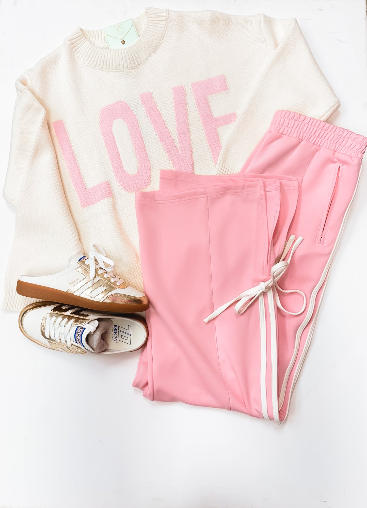 Pink Bow Allstar  Pants