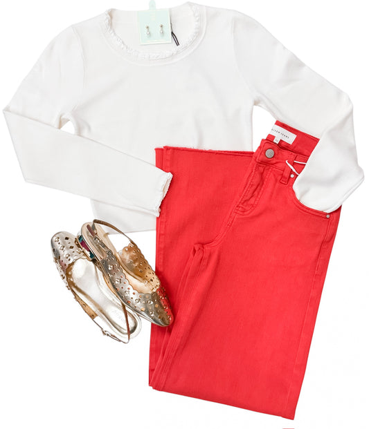 Pretty Liar Cream Sweater