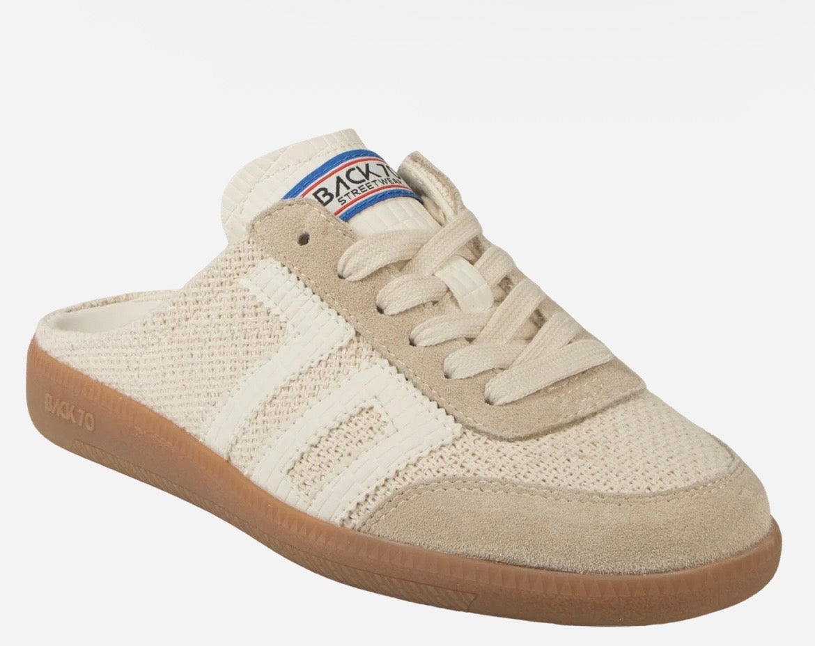 EASTER in Sacco Milk Backless Sneakers