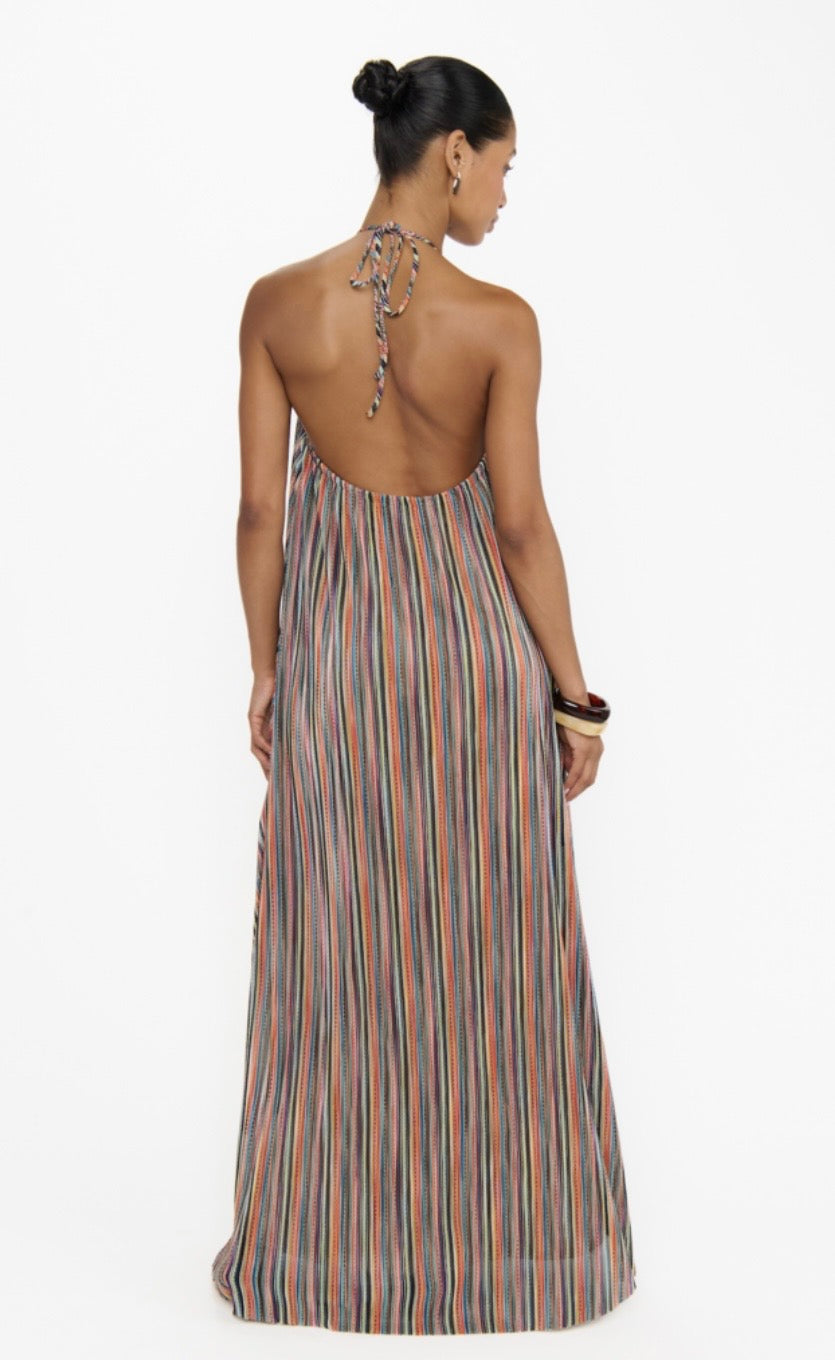 Lucille Maxi Dress Sundown Stripe Knit