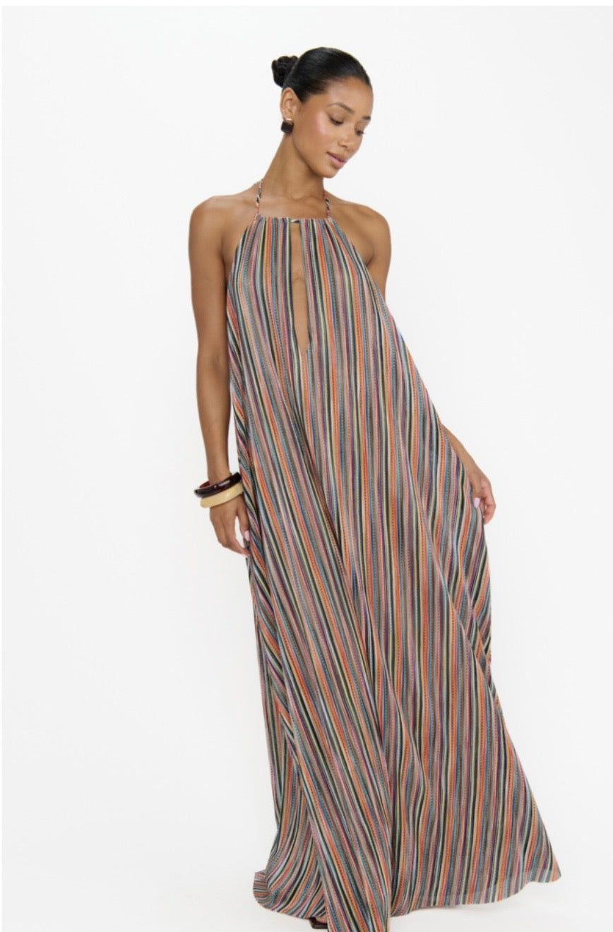Lucille Maxi Dress Sundown Stripe Knit