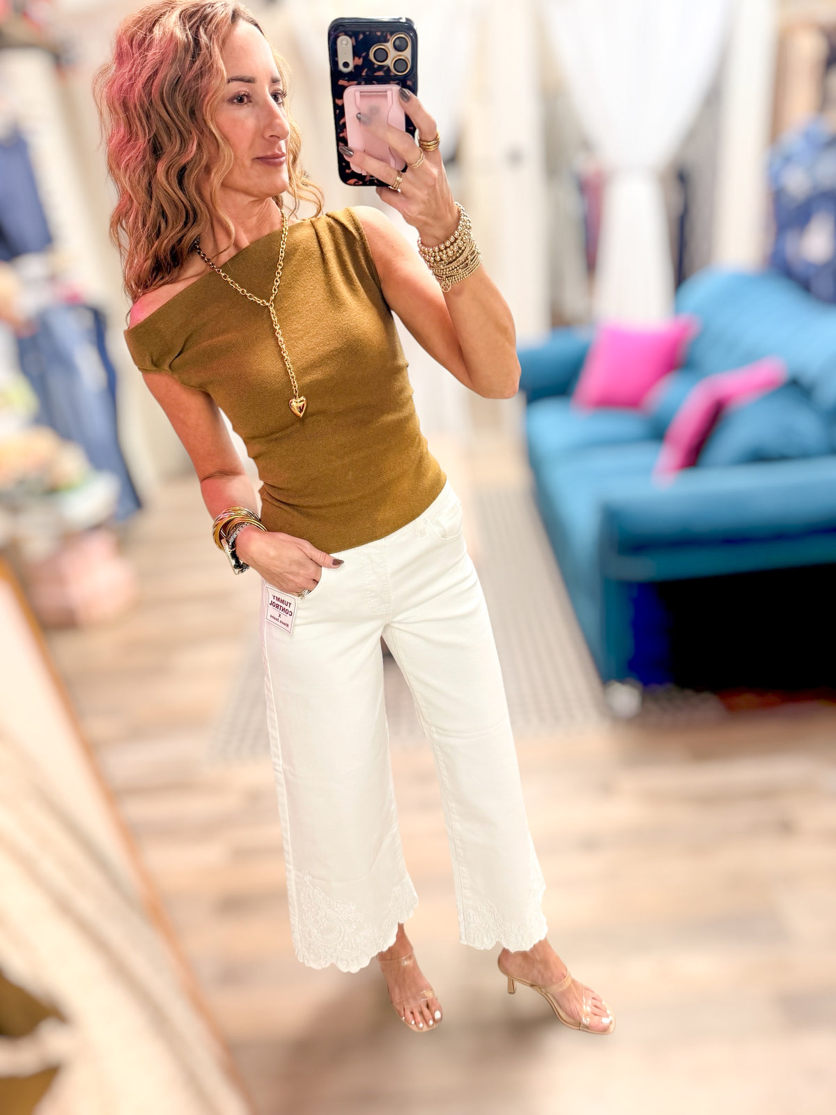 Ivy Side Ruched Top