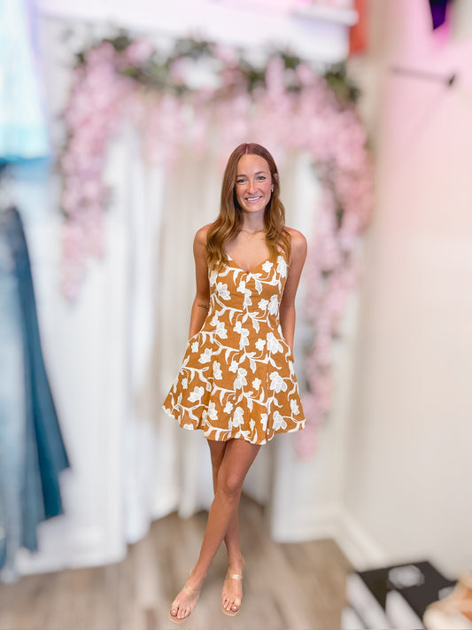 Sweet Tea Floral Dress
