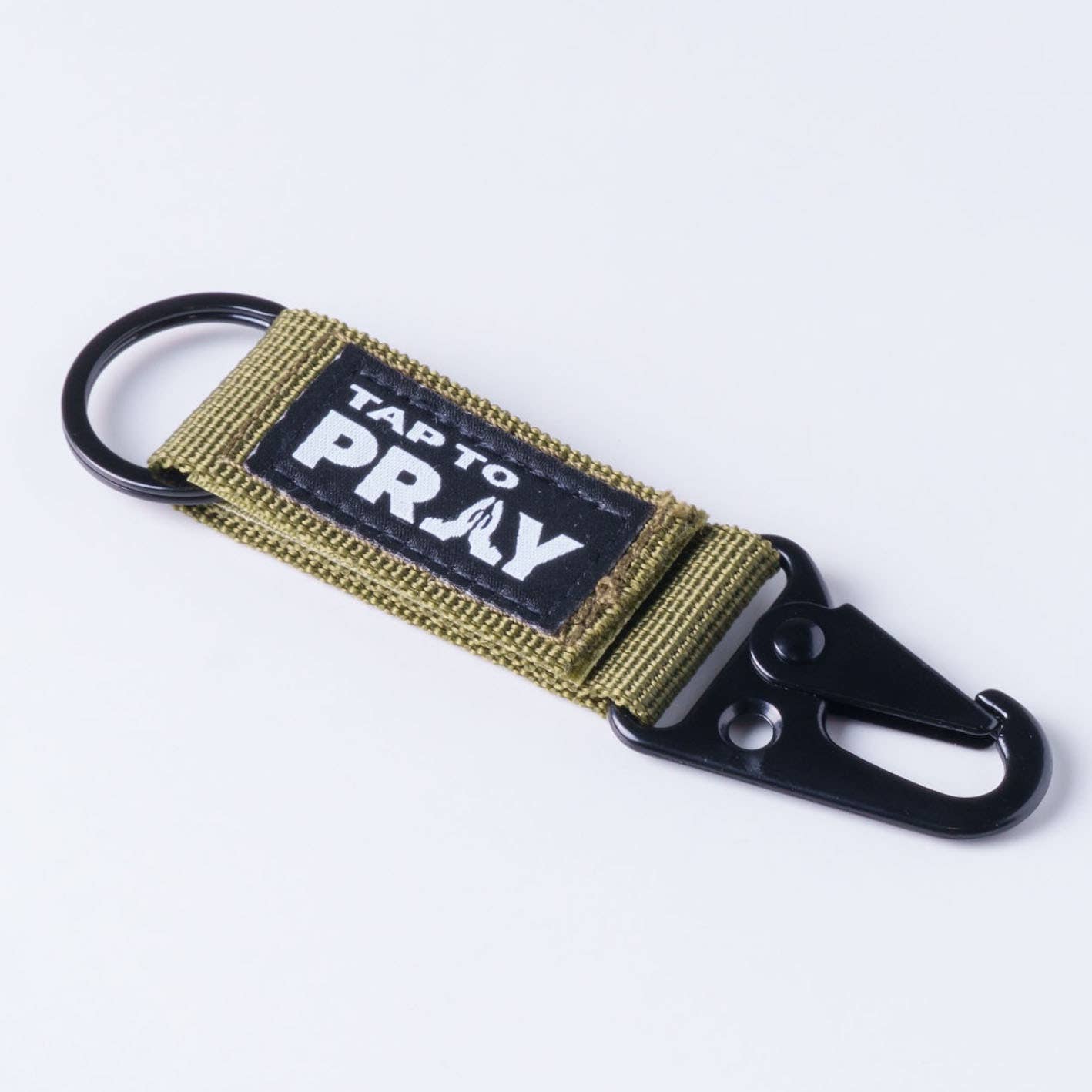 Tap To Pray™ - Tactical Carabiner Keychain
