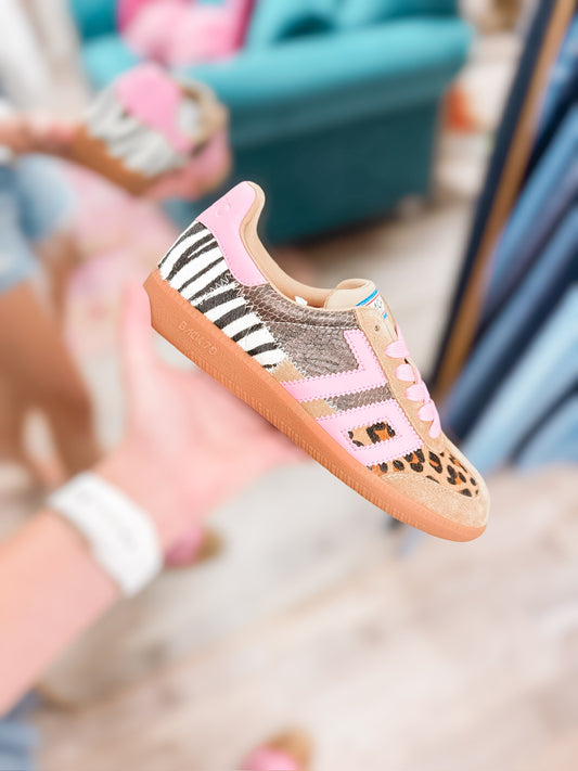 Squid In Leopard Zebra Fuxia