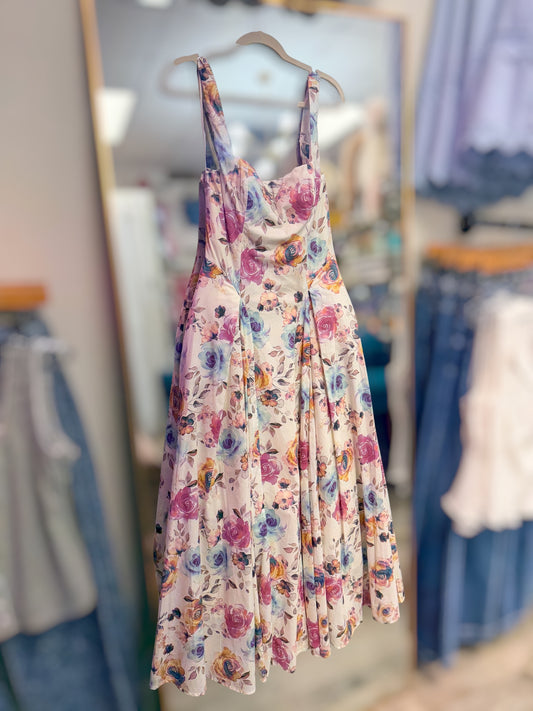 Sweet Dreams Floral Midi Dress