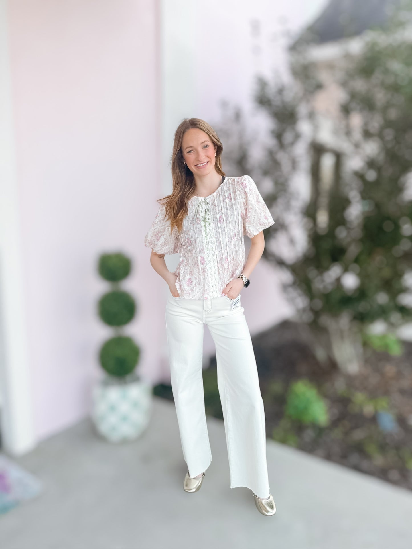 Sweet Grace Floral Blouse