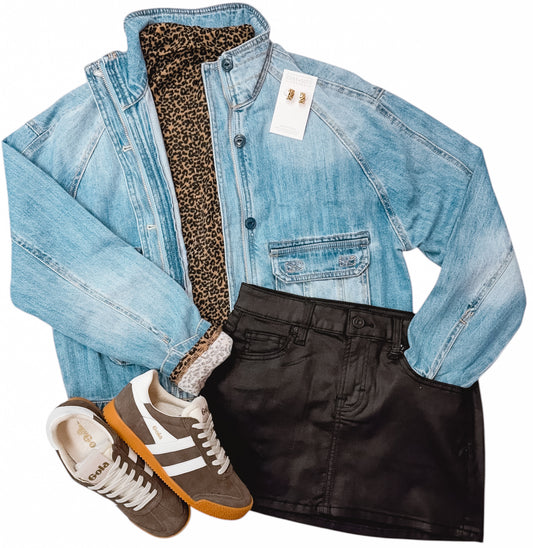 Sasha Pocket Denim Jacket