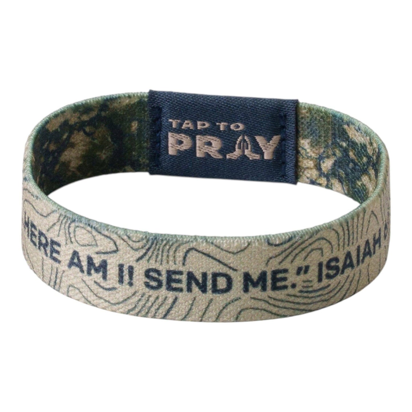 Tap To Pray® Wristband – Valor Camo
