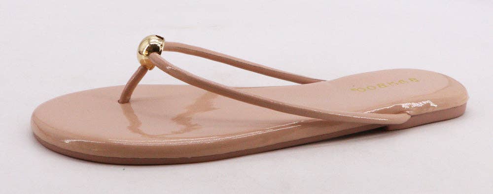 Nude Squishy Sandals