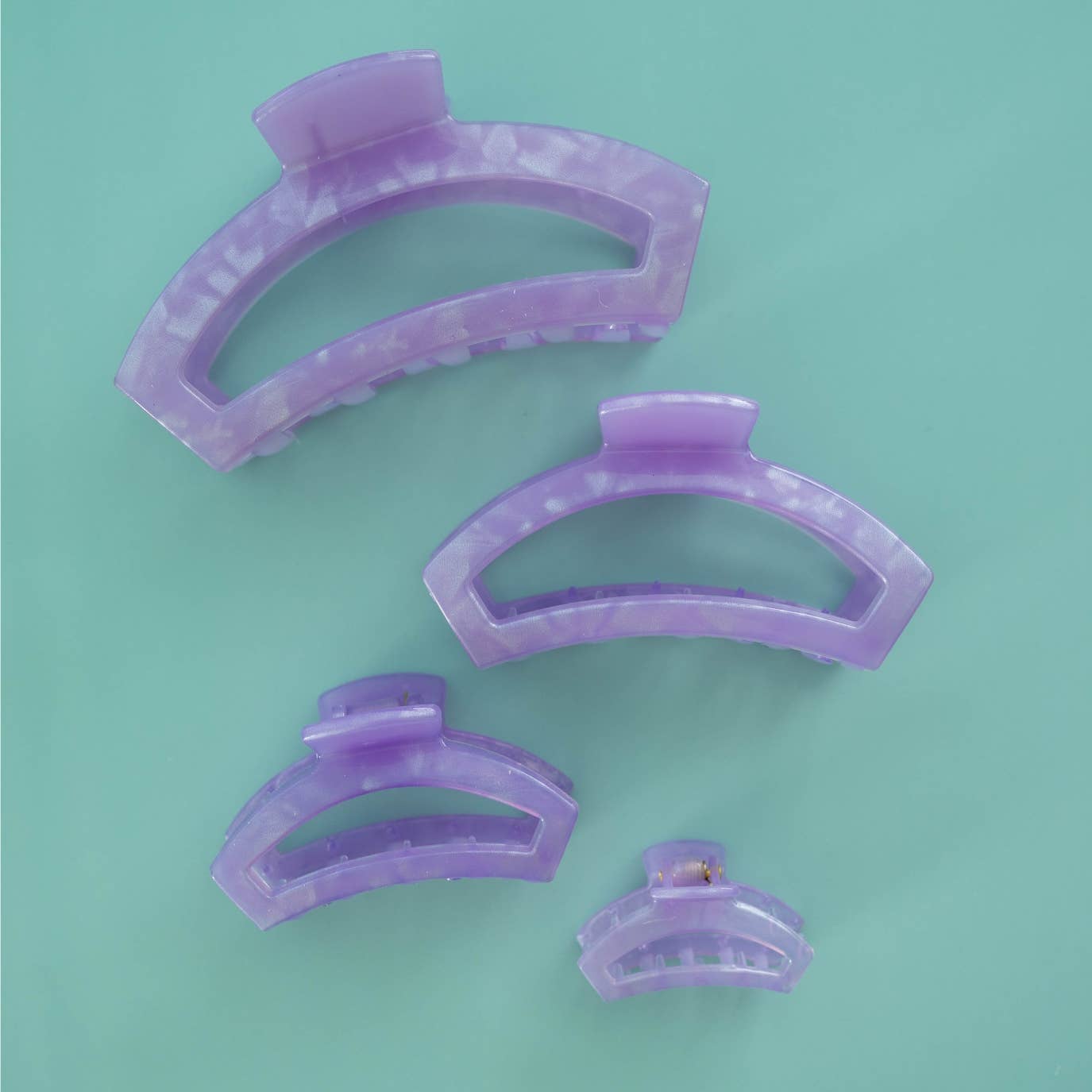 Open Hair Clip | Medium | Lavender Mist