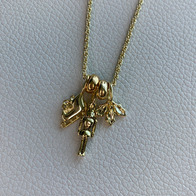 Christmas Tree Charm in Multicolor