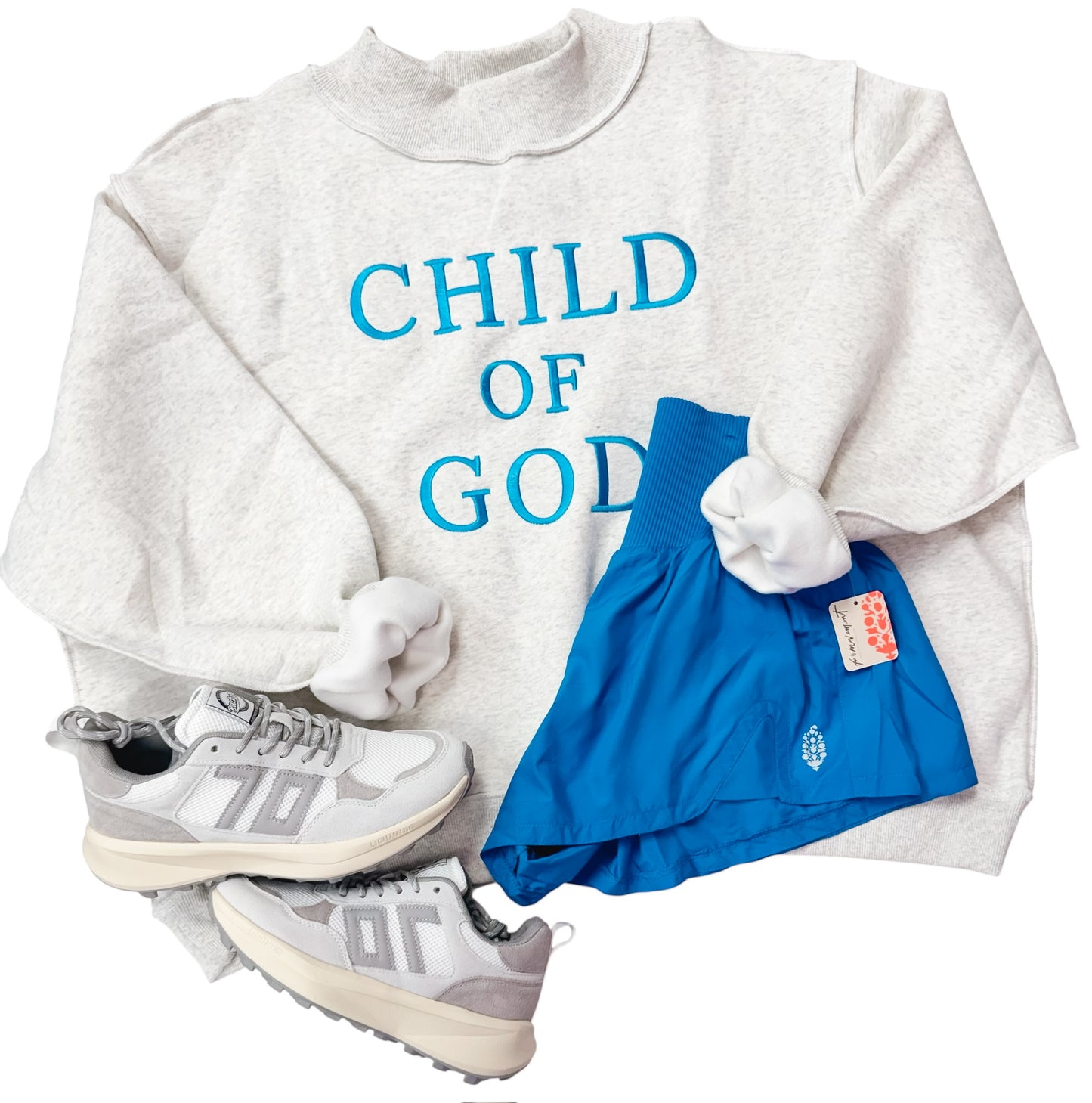 CHILDOFGOD 'Child of God' Embroidered Sweatshirt