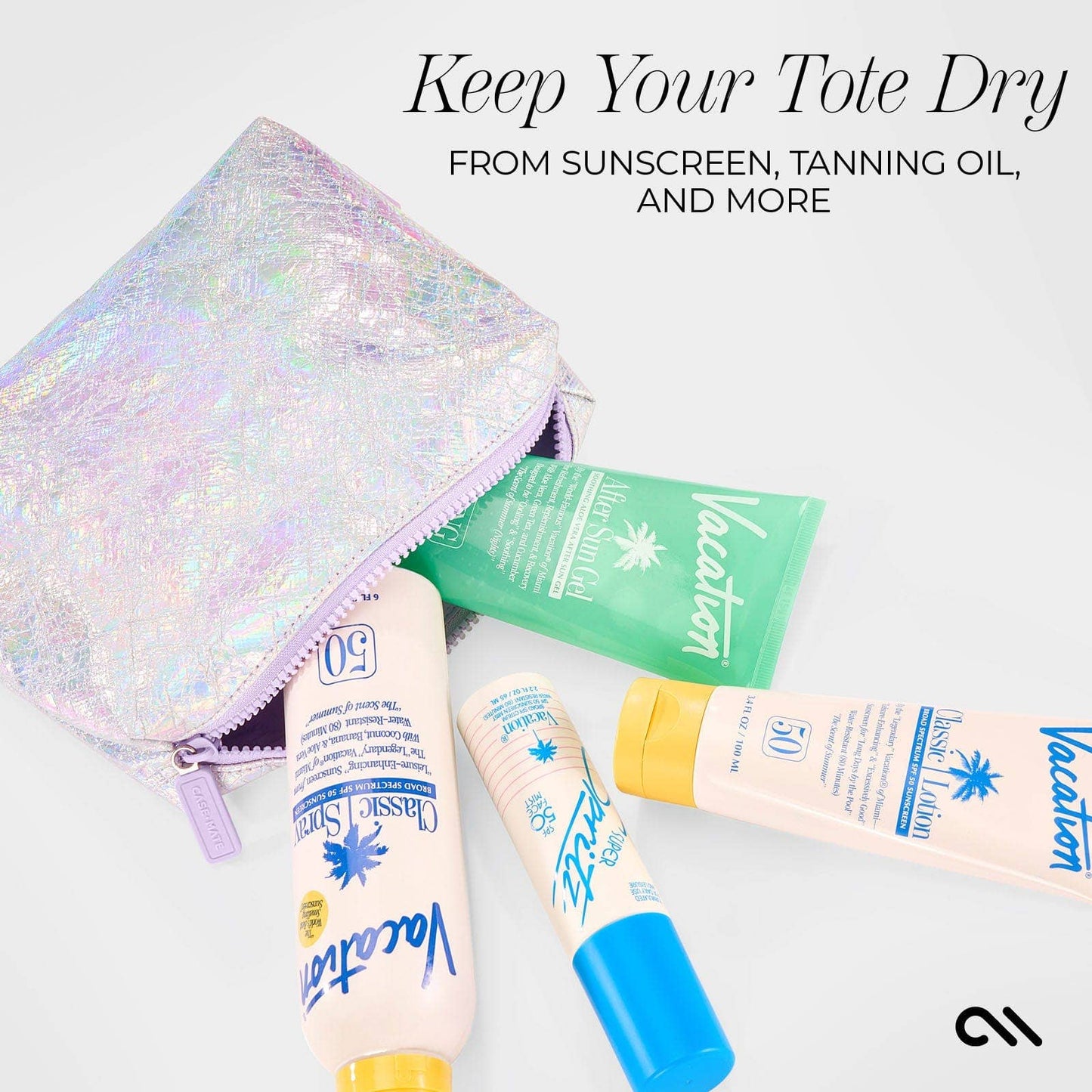 Case-Mate Soap Bubble™ Crinkle Makeup Bag