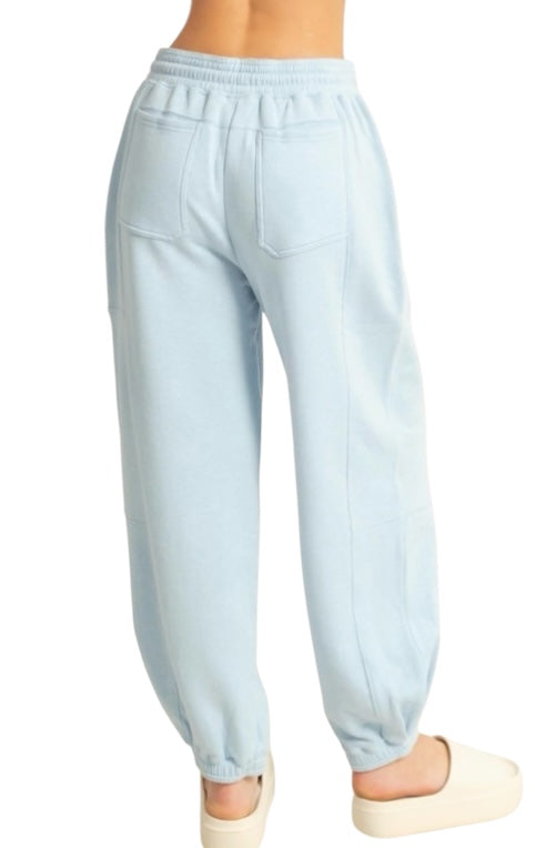 Back At Ya Ice Blue Sweatpants