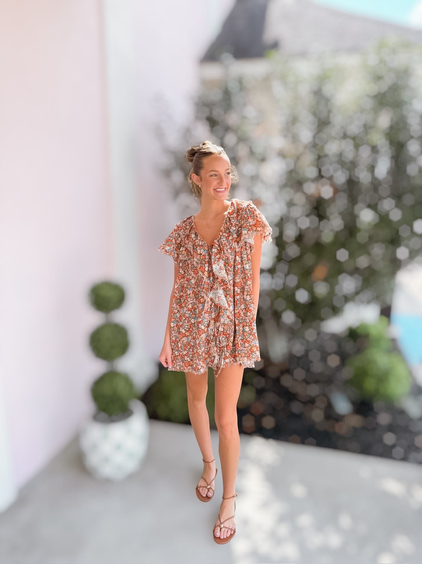 Rosalie Tunic Dress Rustic Meadow