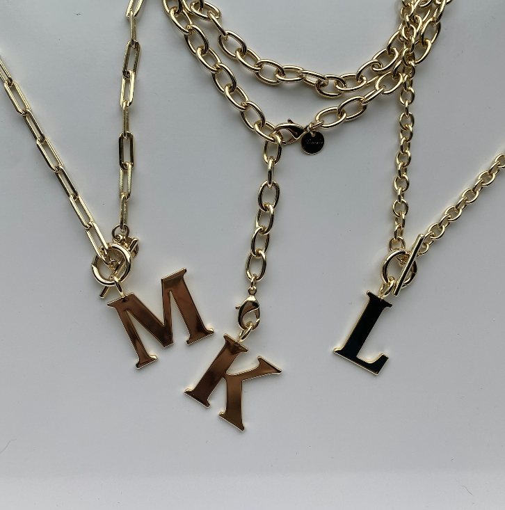 All-American Initial Charm