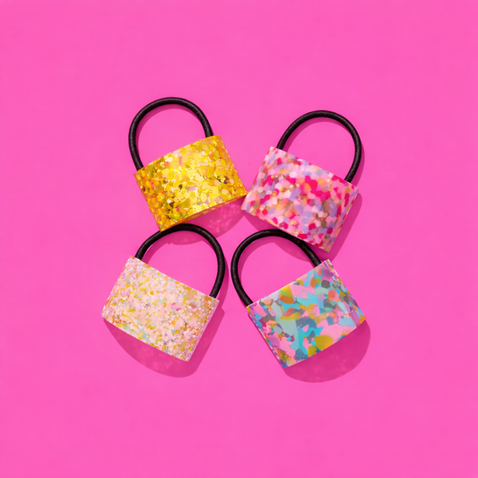 Hair Cuff Ponytail Holder - Assorted Colors