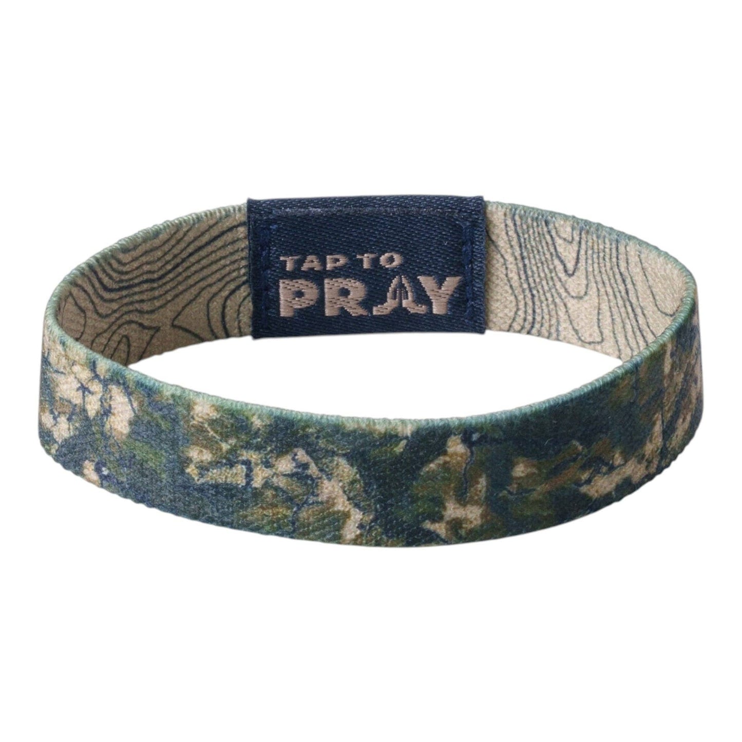 Tap To Pray® Wristband – Valor Camo