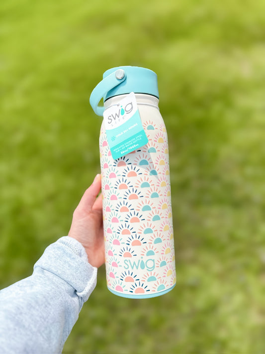 Sun Chaser Flip + Sip Bottle 36 oz