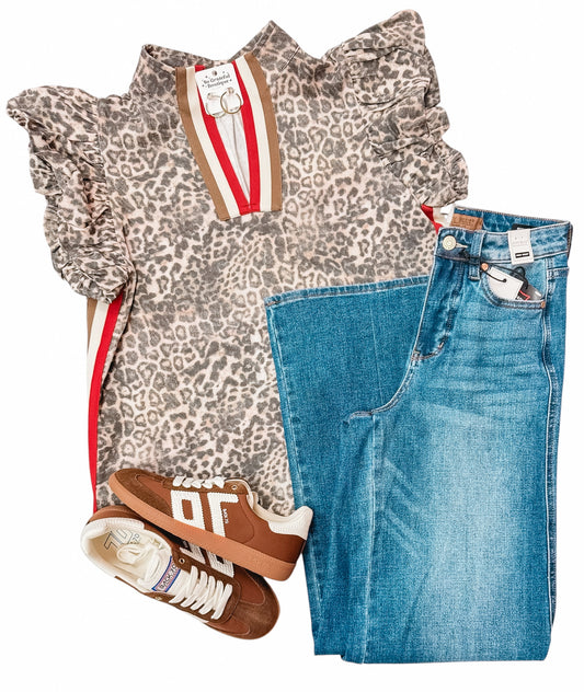 Strut Into The Wild Blouse