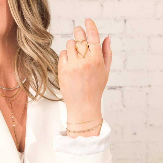 Sutton Shimmer Ring: 7