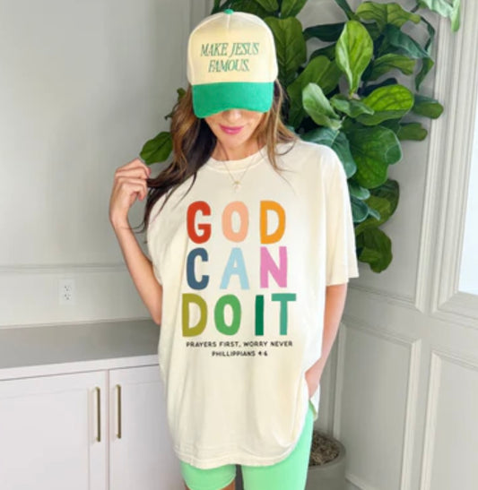 God Can Do It Graphic Tee