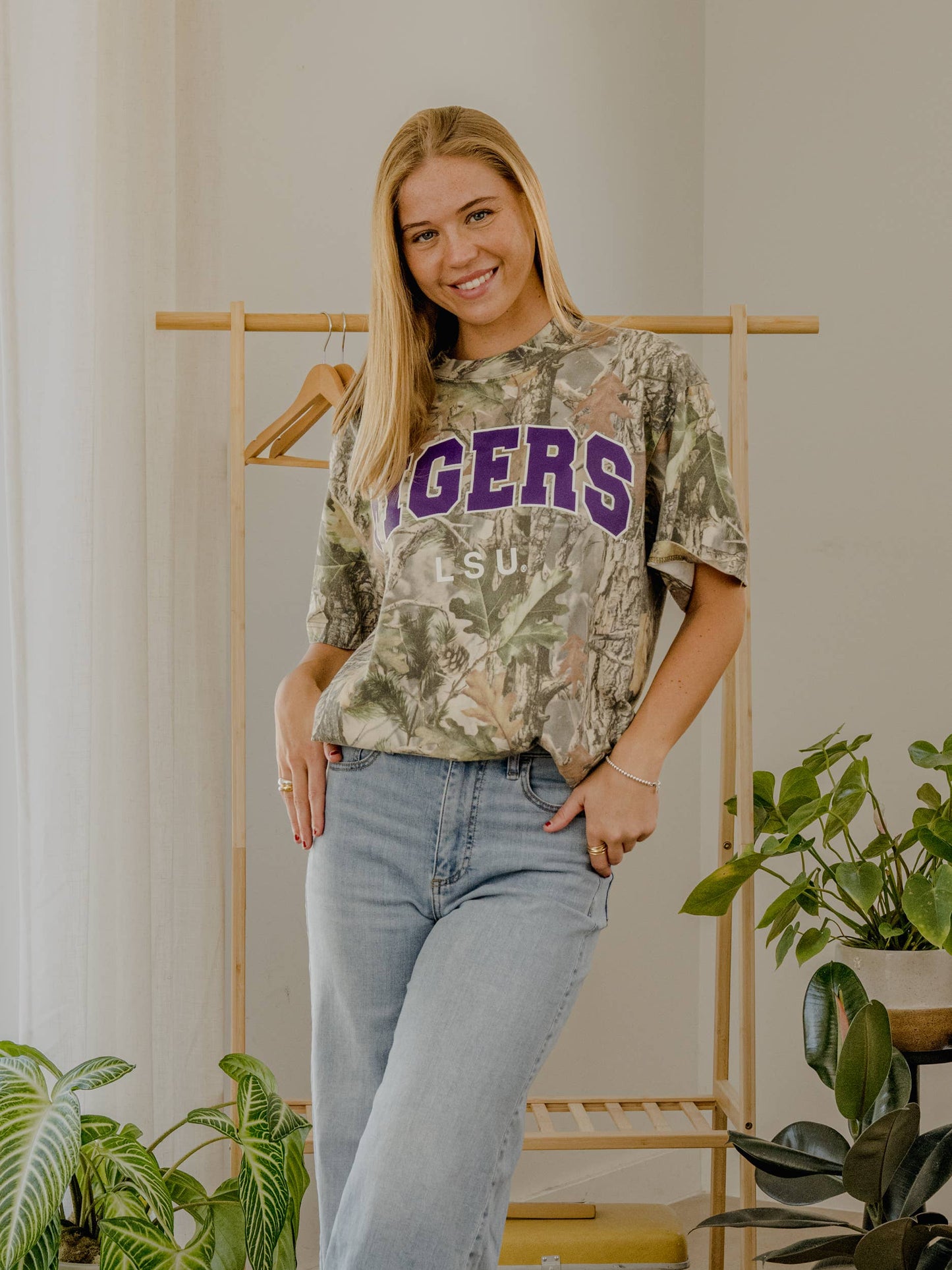 LSU Tigers Filled Gault Camo Tee