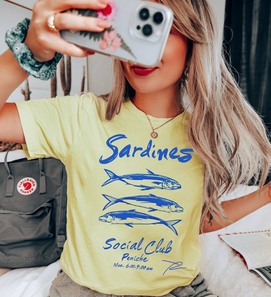 Sardines Social Club Graphic Tee