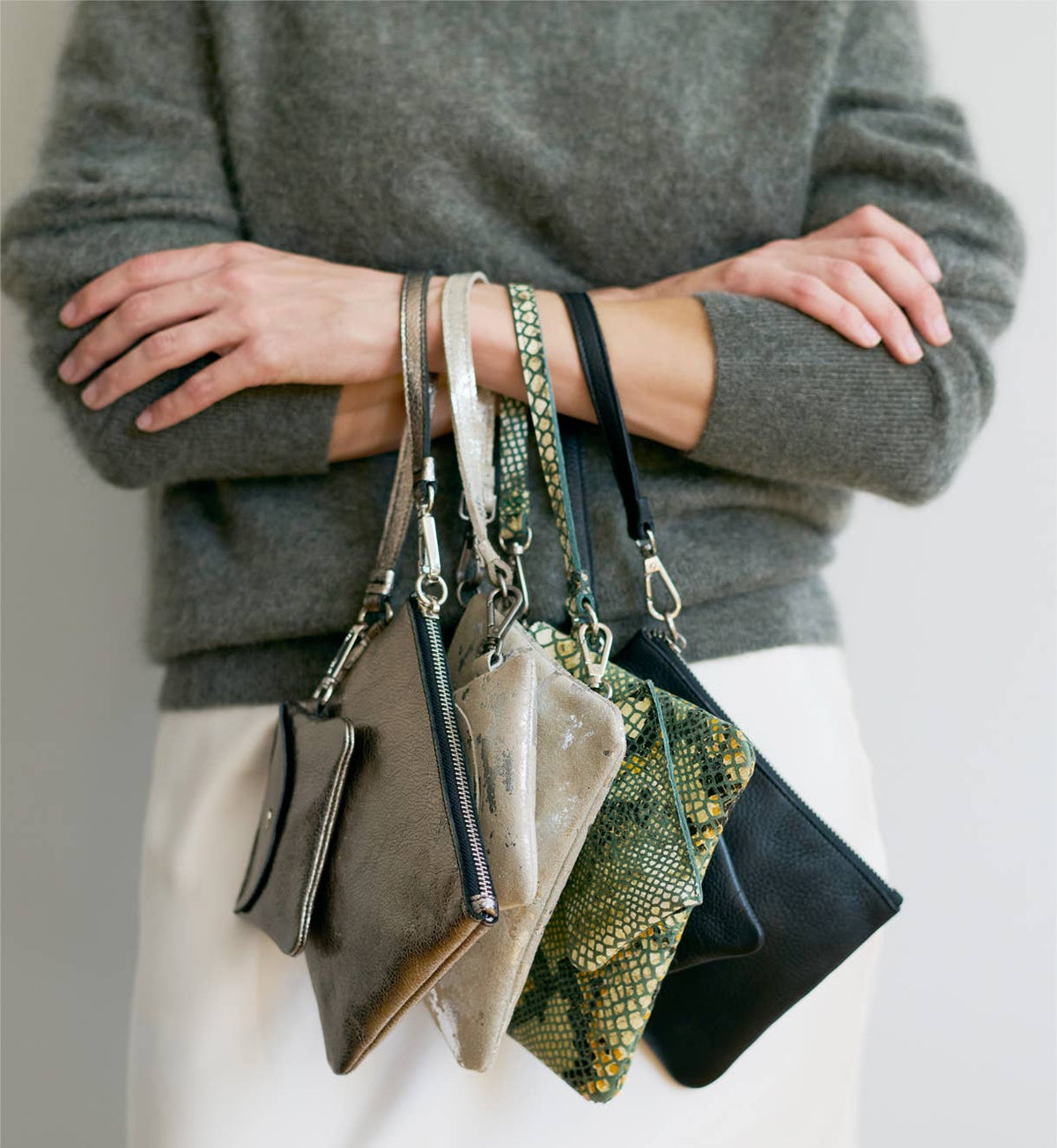 Handcrafted Leather Poetry Pouches