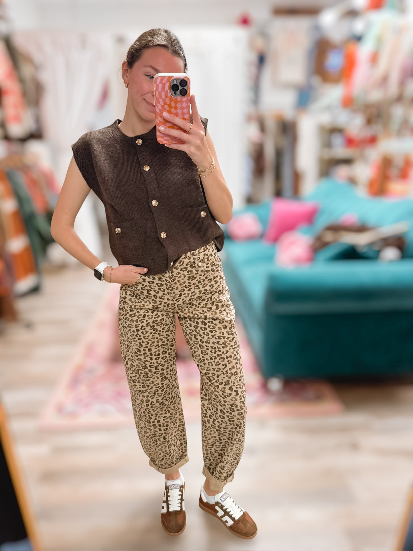 Wild & True Barrel HR Cuffed Denim