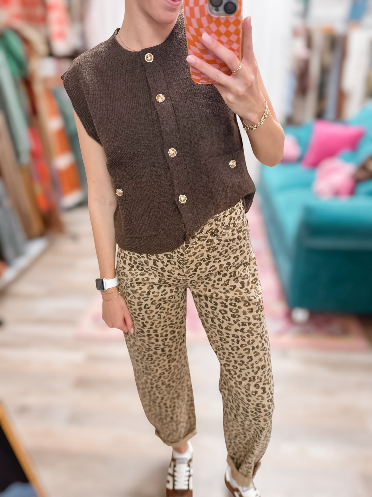 Wild & True Barrel HR Cuffed Denim