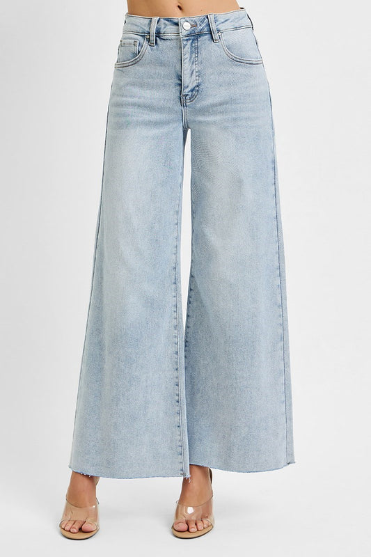 Light Palazzo HR Ankle Jeans