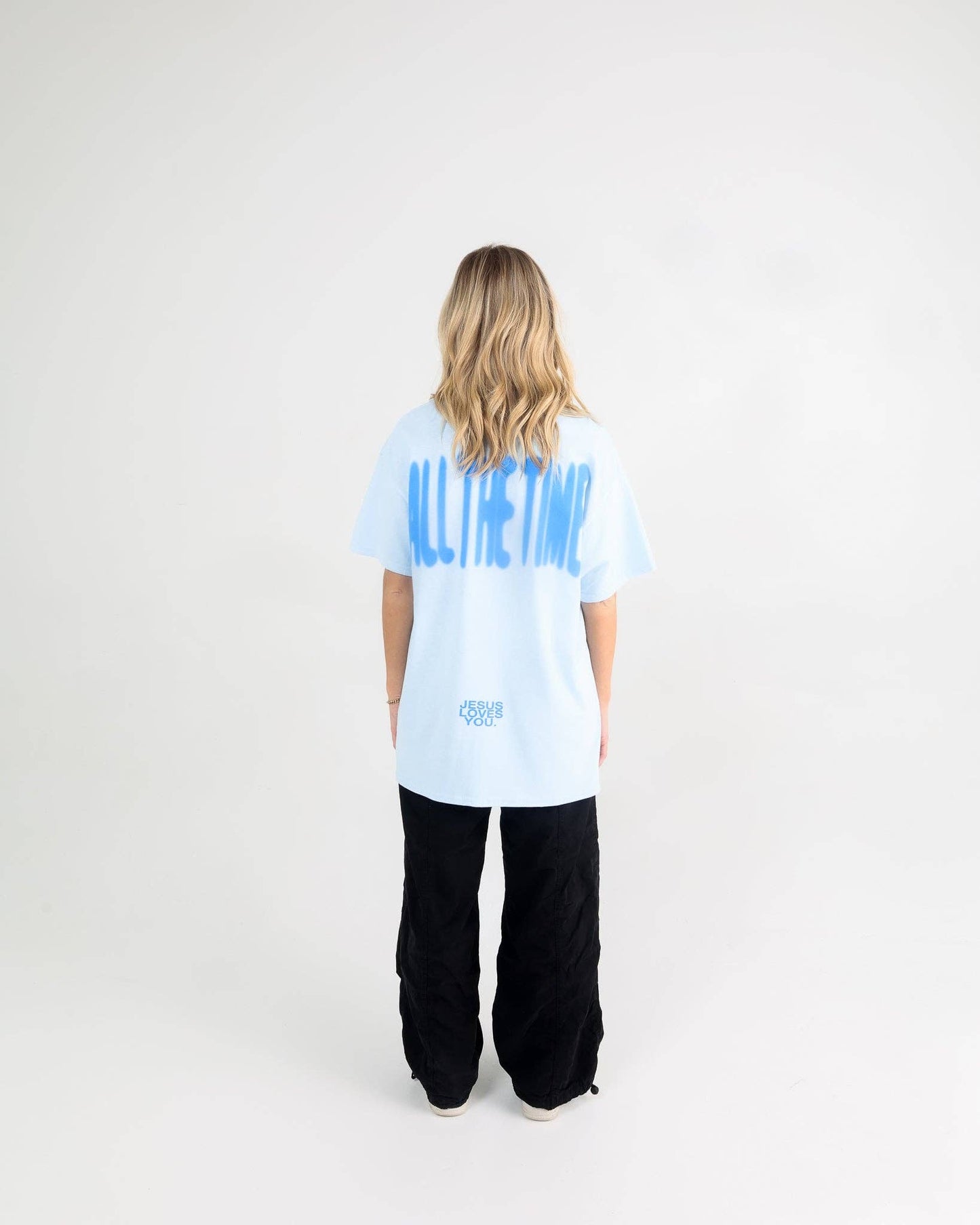 Light Blue "God Is Good" Tee || Limited Edition Colorway