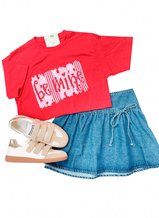 BE Mine Red Graphic Tee