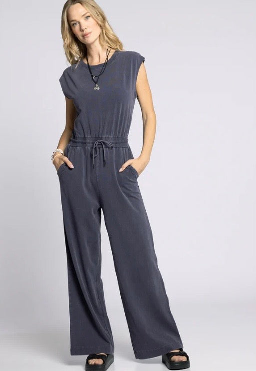 PAIGE JUMPSUIT in Graphite