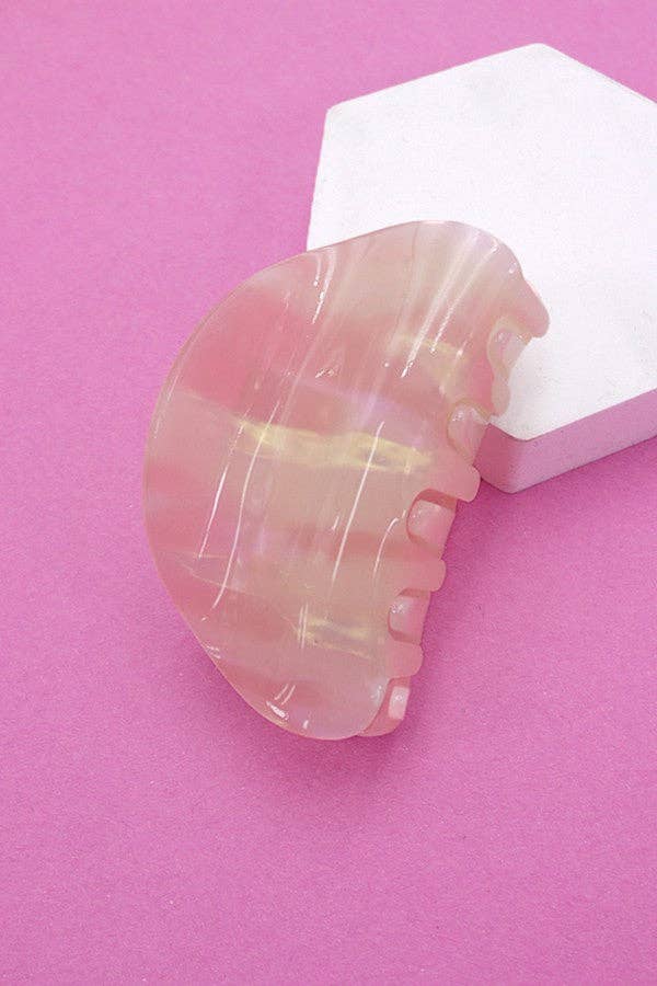 JUMBO HALF MOON HAIR CLAW CLIPS