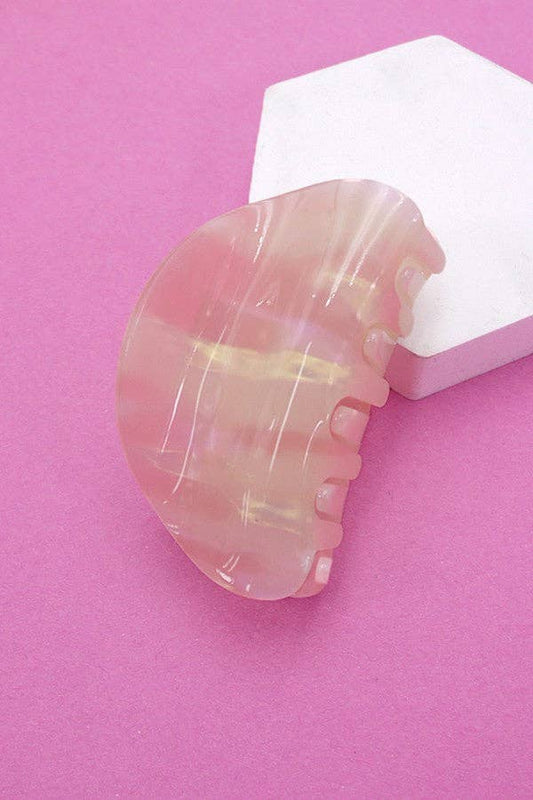 JUMBO HALF MOON HAIR CLAW CLIPS