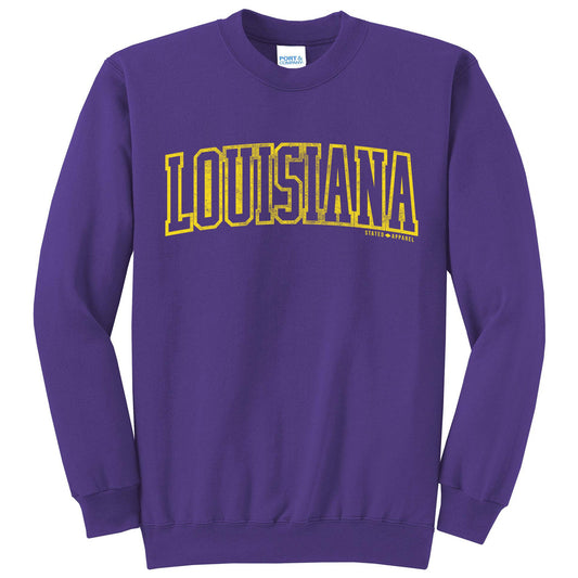 Louisiana BTS Arch Outline Sweatshirt