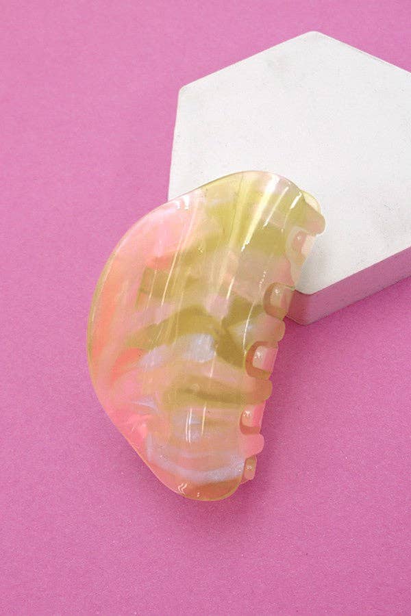 JUMBO HALF MOON HAIR CLAW CLIPS