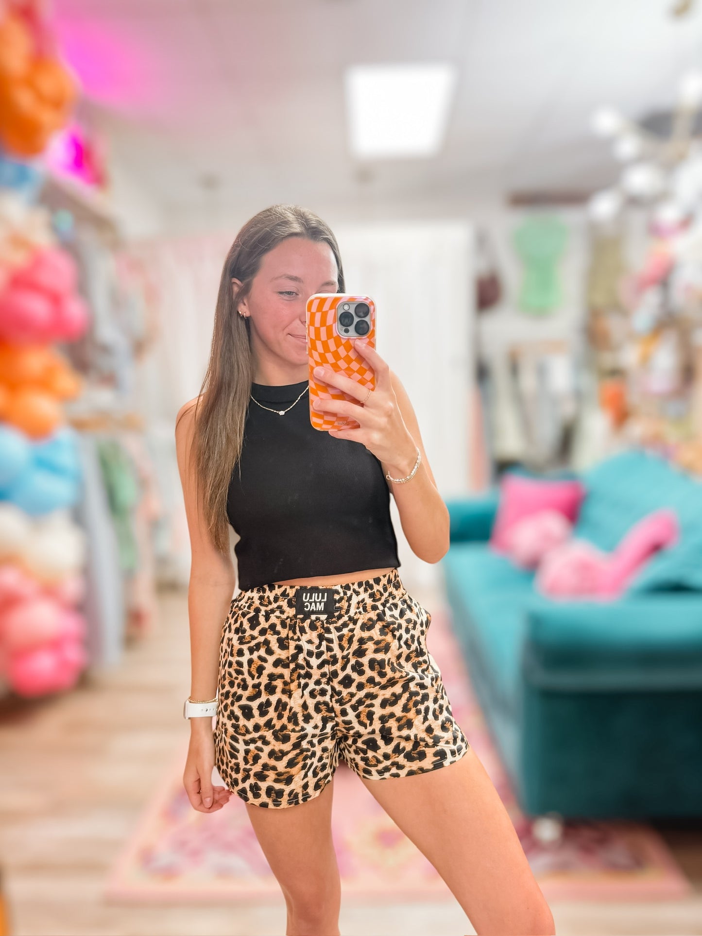 LEOPARD BOXER SHORT