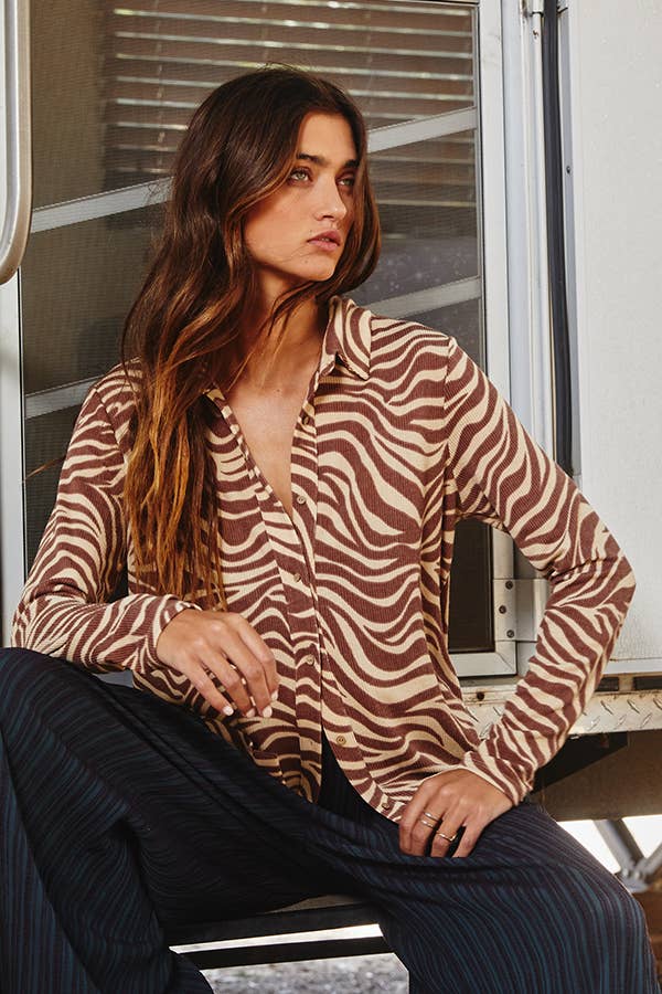 Wild Thing Button Up
